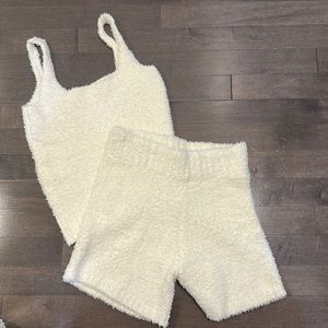Skims Cozy Knit Short Set